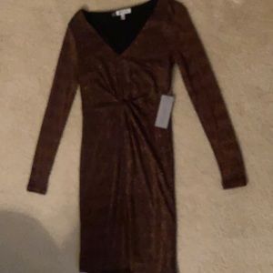 Sparkle brown and gold